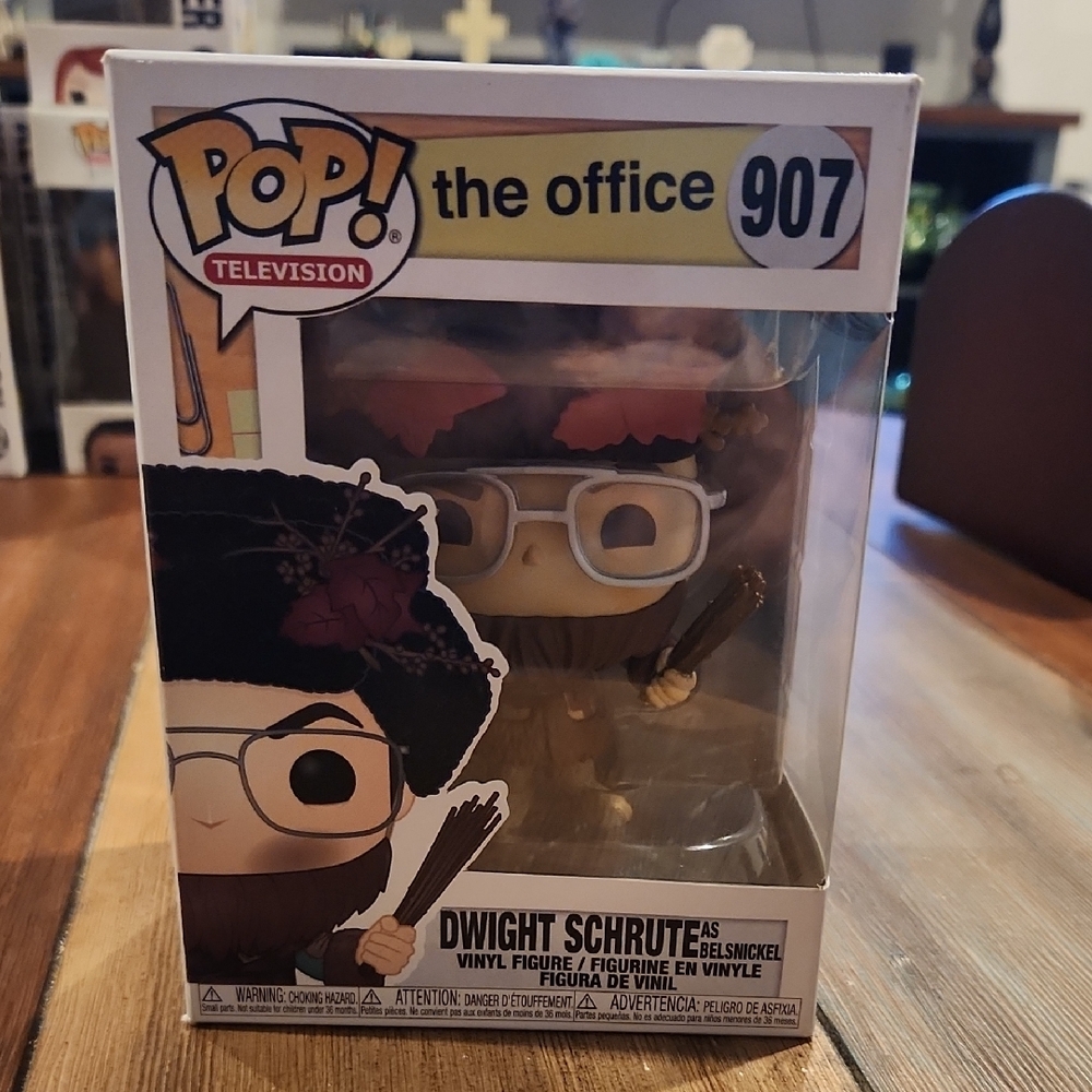 Funko Pop! The Office Dwight Schrute as Belsnickel - Yellow, Brown, Black, White